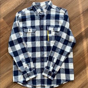 Flannel button down
